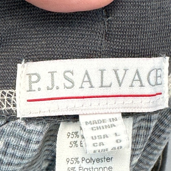 PJ Salvage Drawstring Mini Heart Print Lounge Sleep Pant - Charcoal Grey - Picture 5 of 7